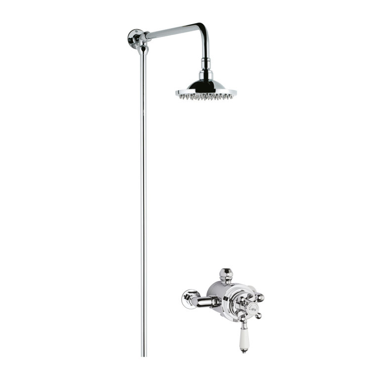 Hudson Reed Mixer Shower with Fixed Shower Head Wayfair.co.uk